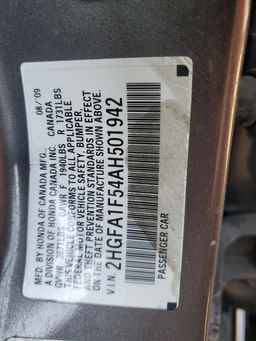 2010 HONDA CIVIC
