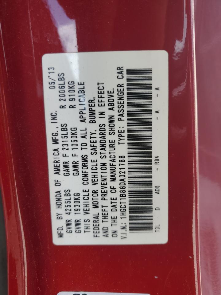2013 HONDA ACCORD