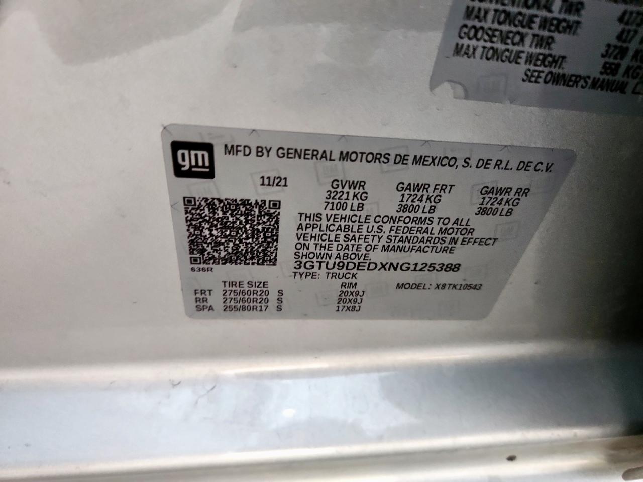 2022 GMC Sierra