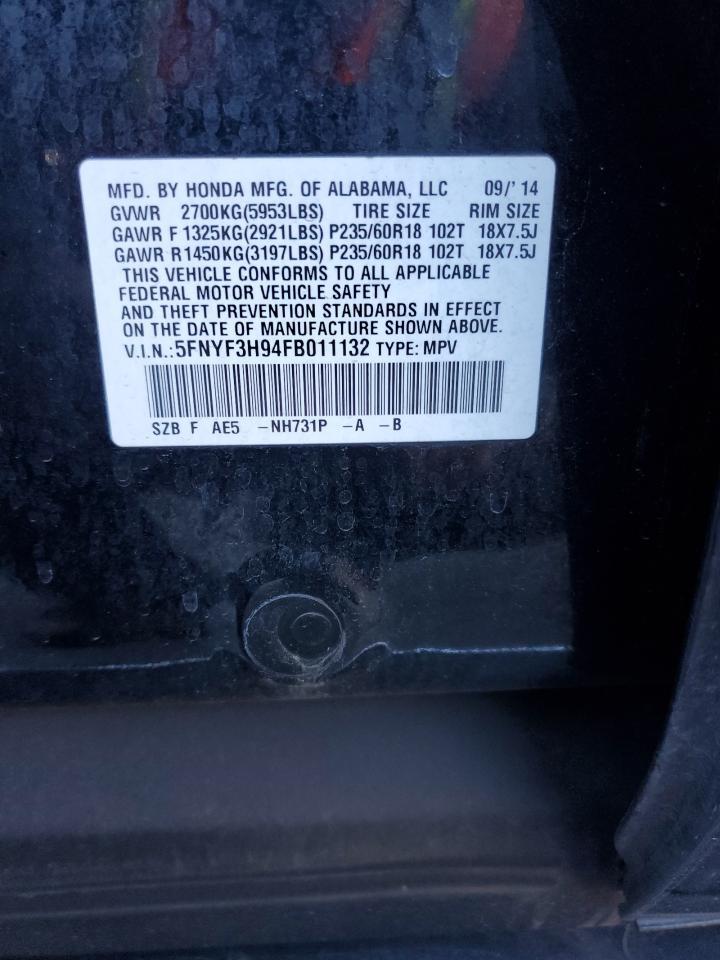 2015 HONDA PILOT