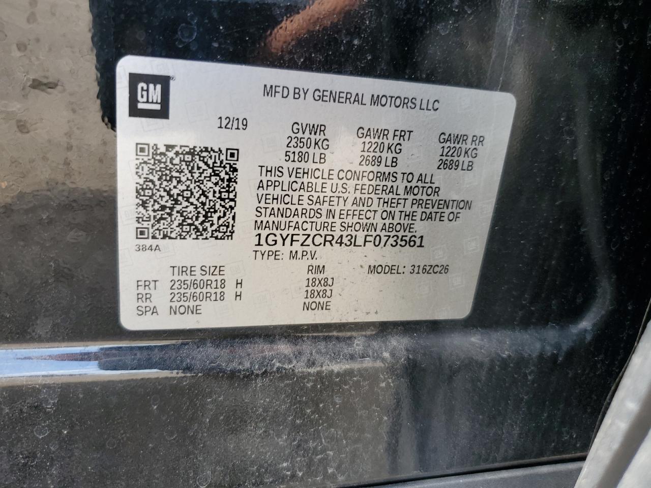 2020 CADILLAC XT4
