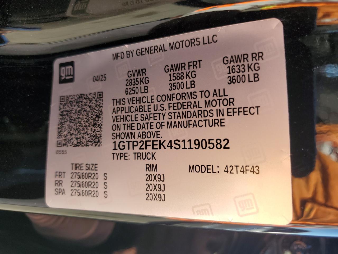 2025 GMC CANYON