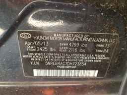 2013 HYUNDAI SONATA