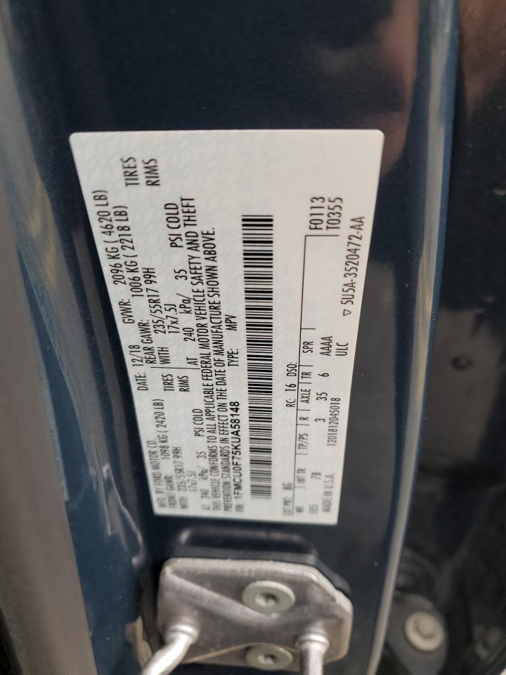 2019 FORD ESCAPE