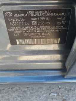 2009 HYUNDAI SONATA