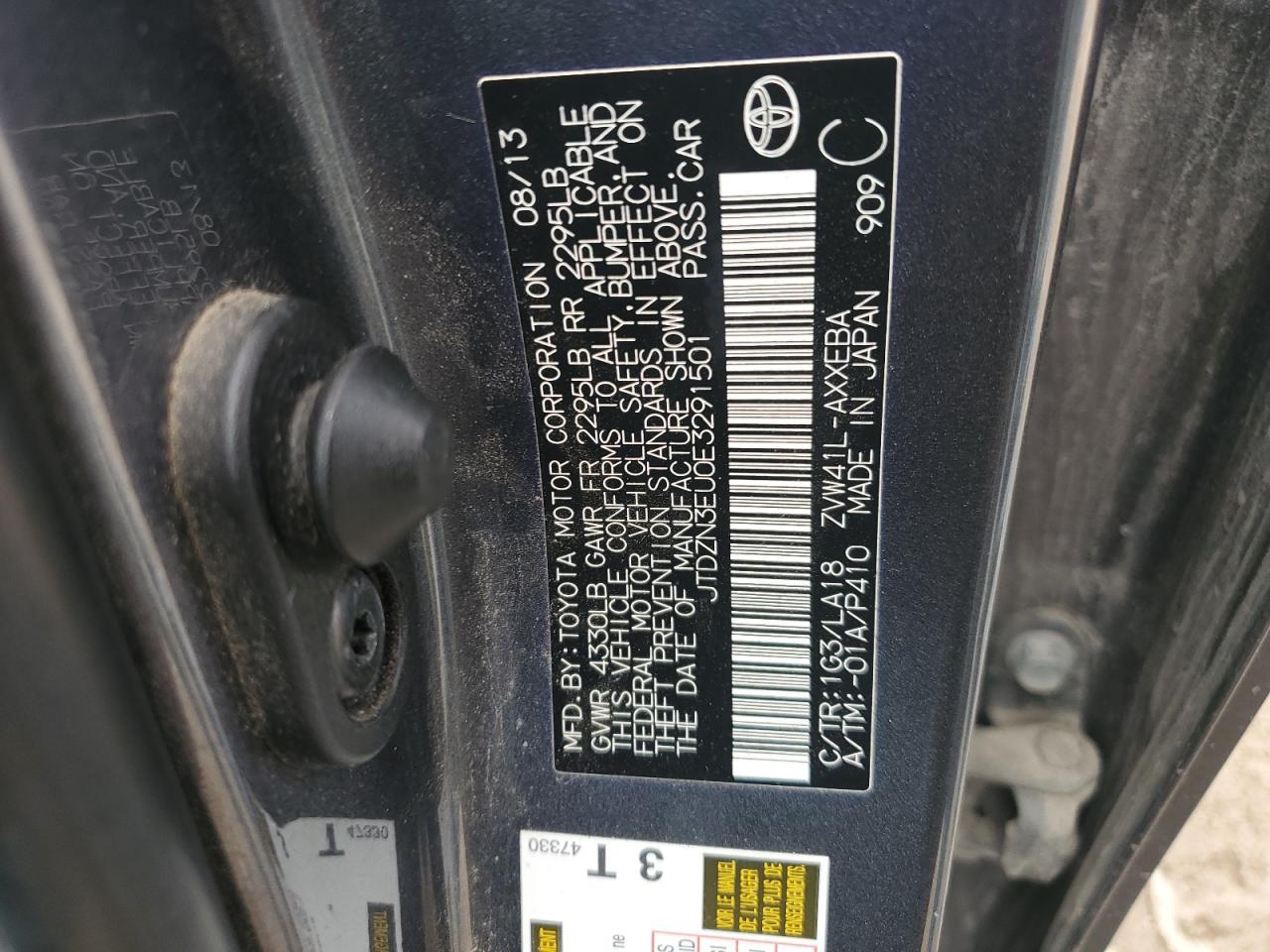 2014 TOYOTA PRIUS V