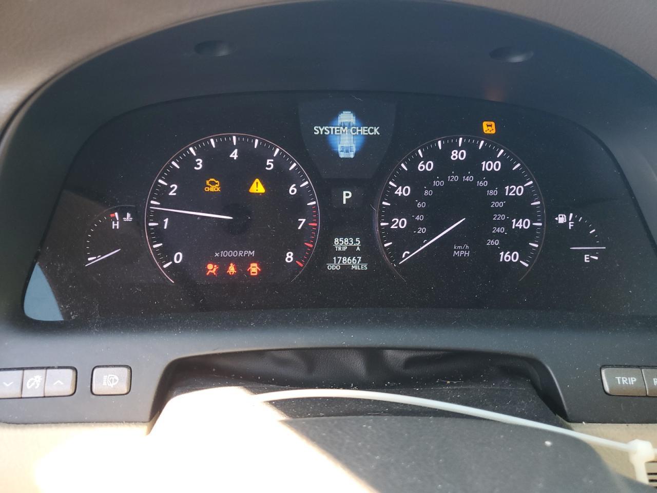 2009 LEXUS LS 460