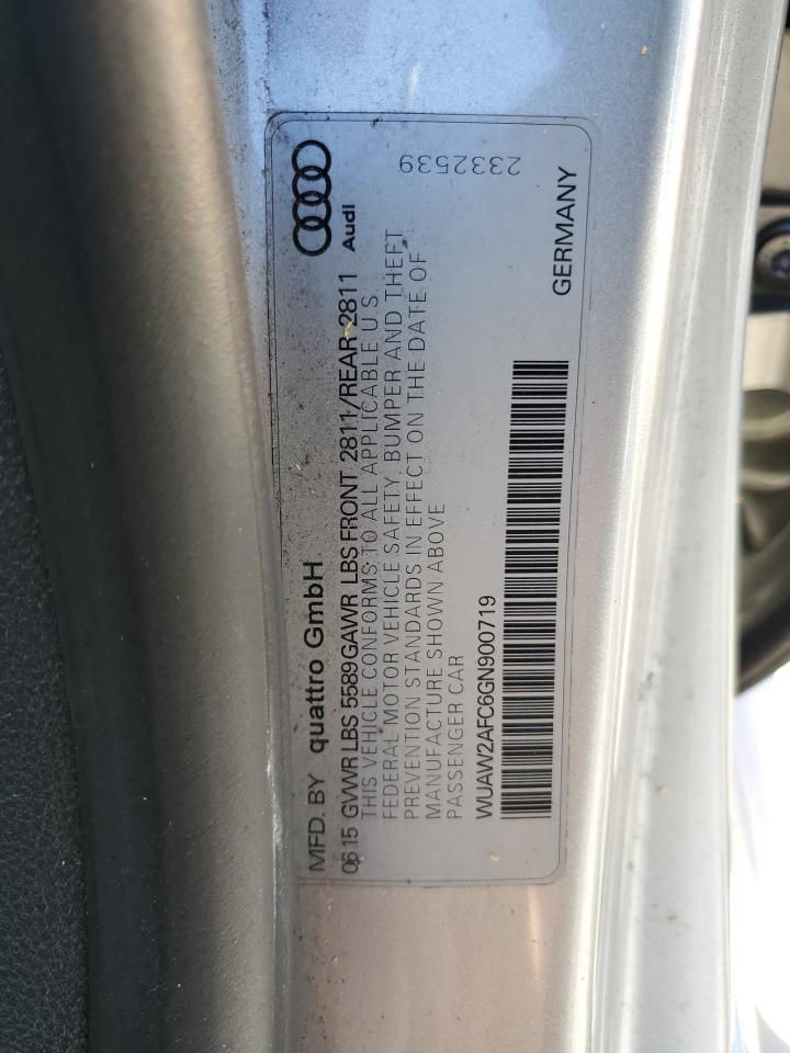 2016 AUDI RS7