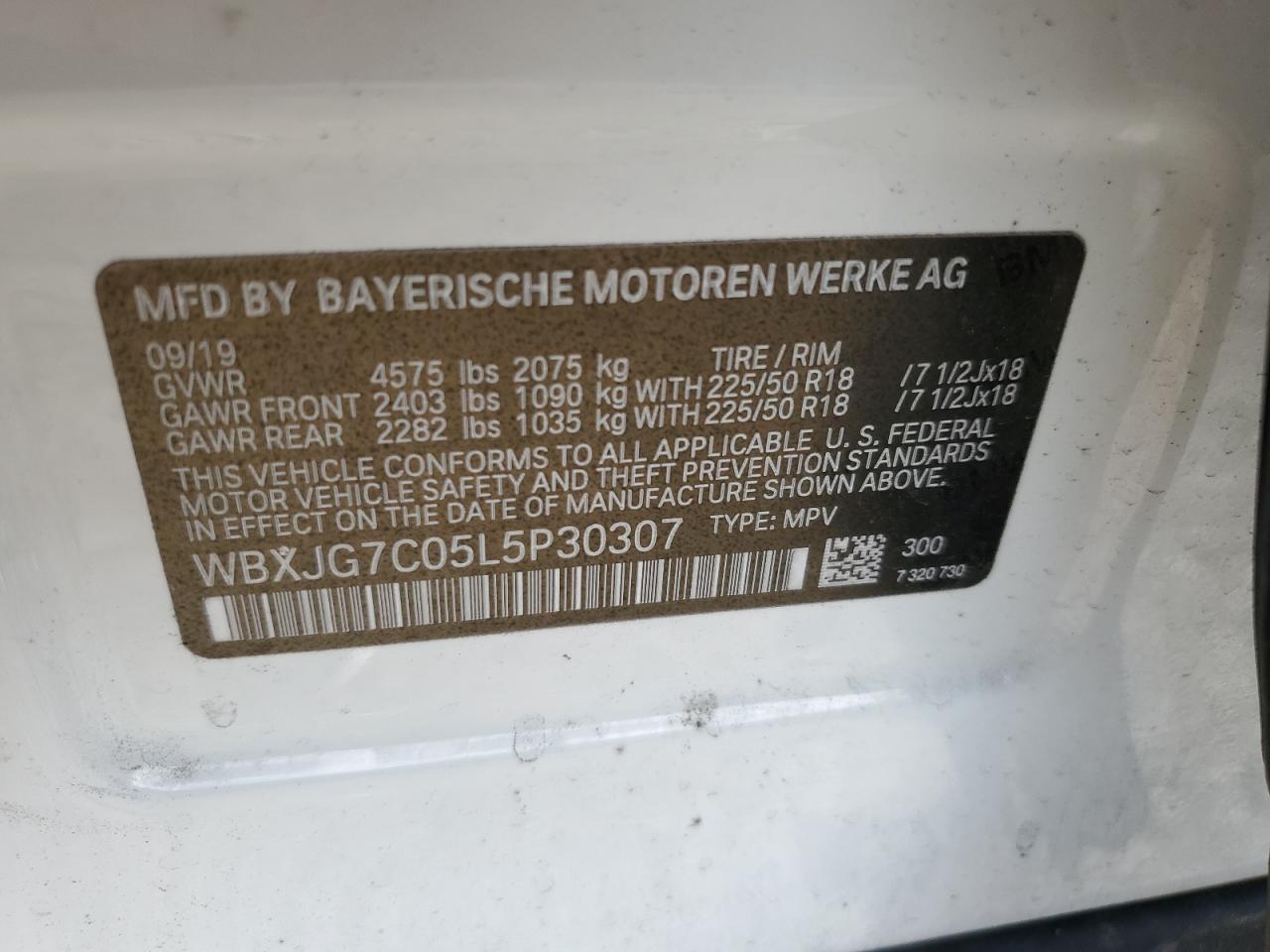 2020 BMW X1