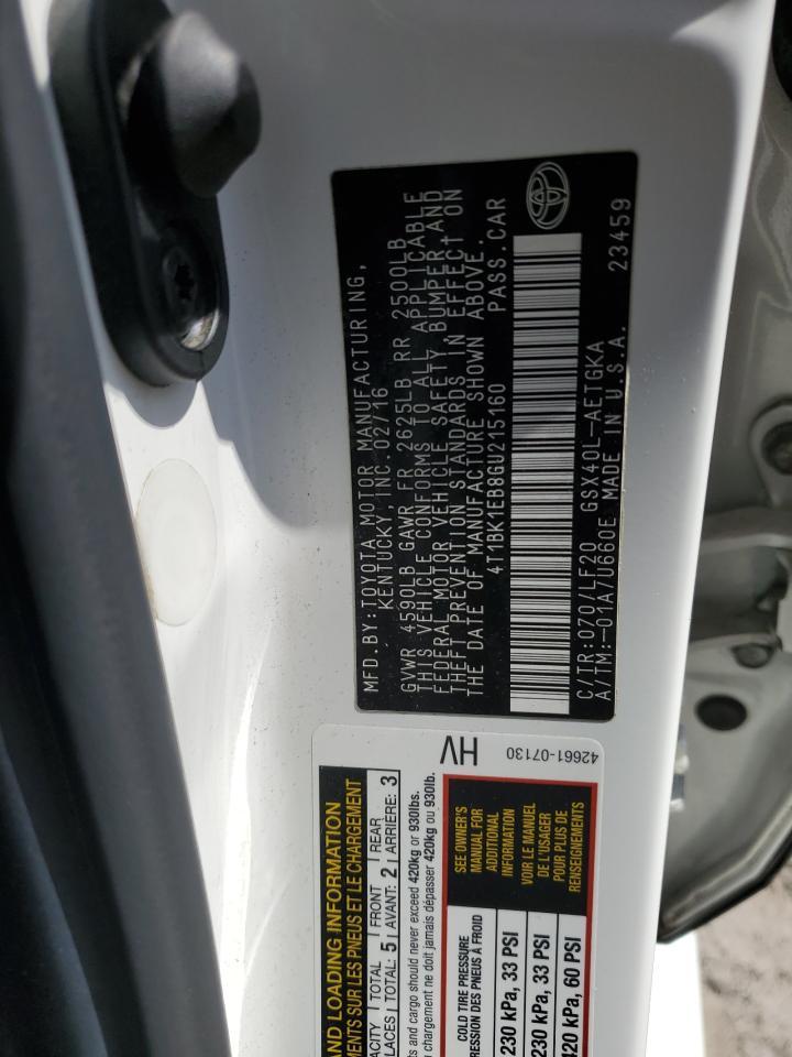 2016 TOYOTA Avalon