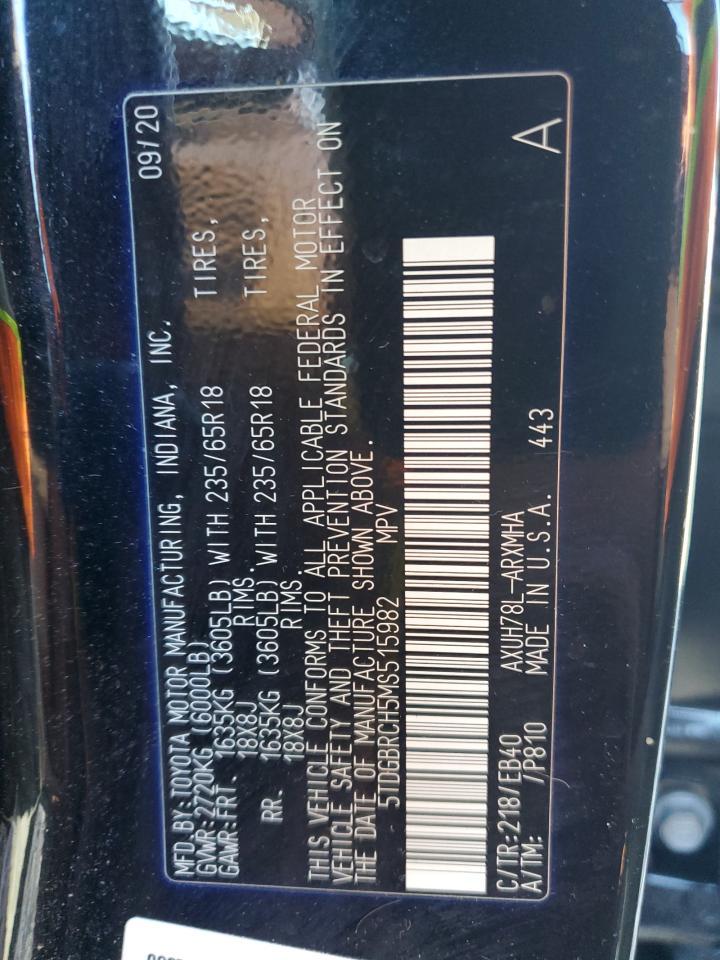 2021 TOYOTA HIGHLANDER