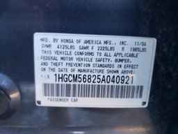 2005 HONDA ACCORD