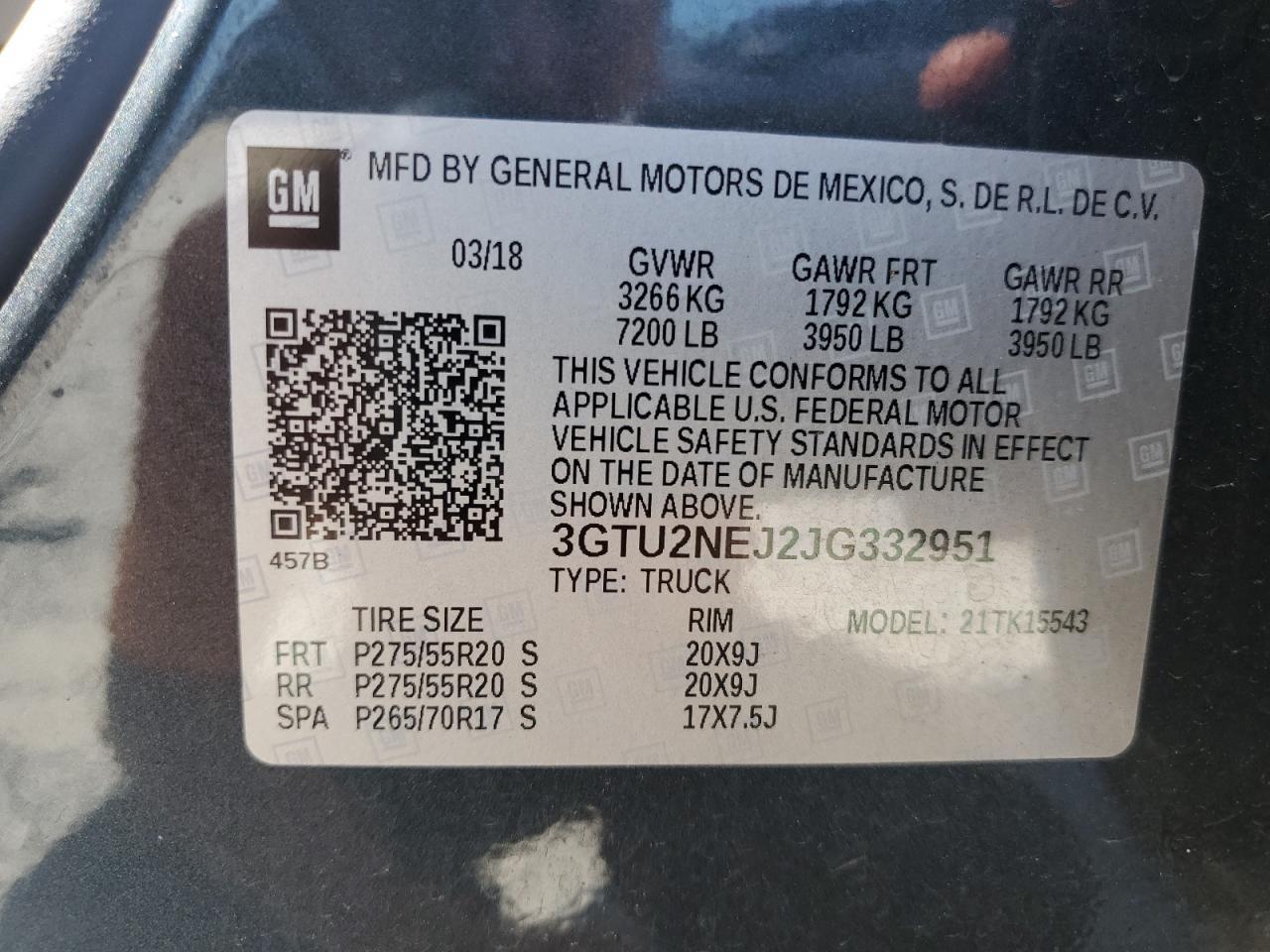 2018 GMC Sierra
