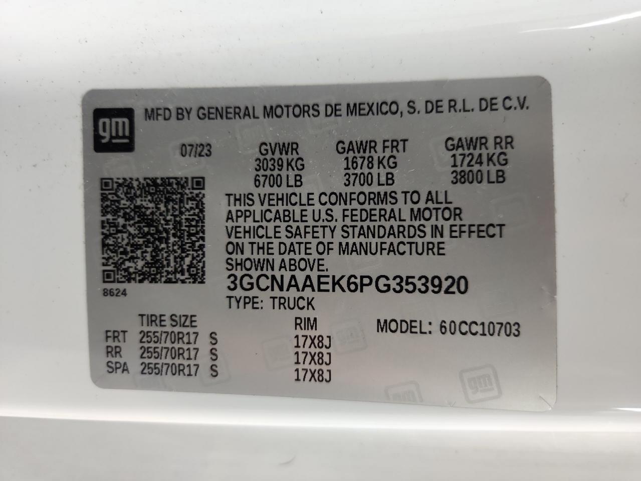 2023 CHEVROLET Silverado