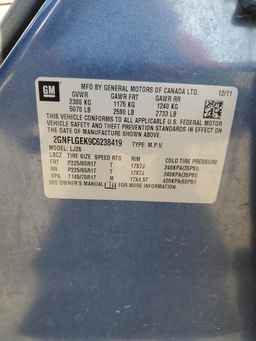 2012 CHEVROLET EQUINOX