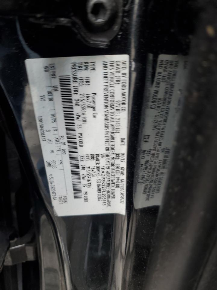 2015 FORD FOCUS