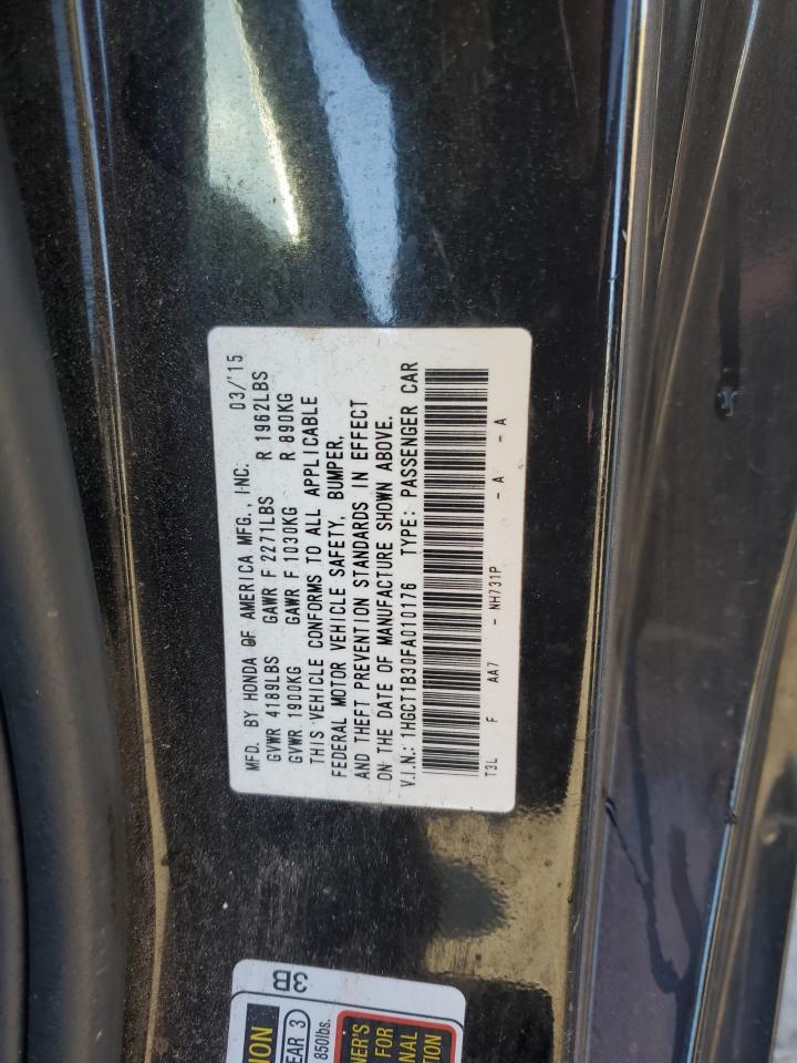 2015 HONDA ACCORD