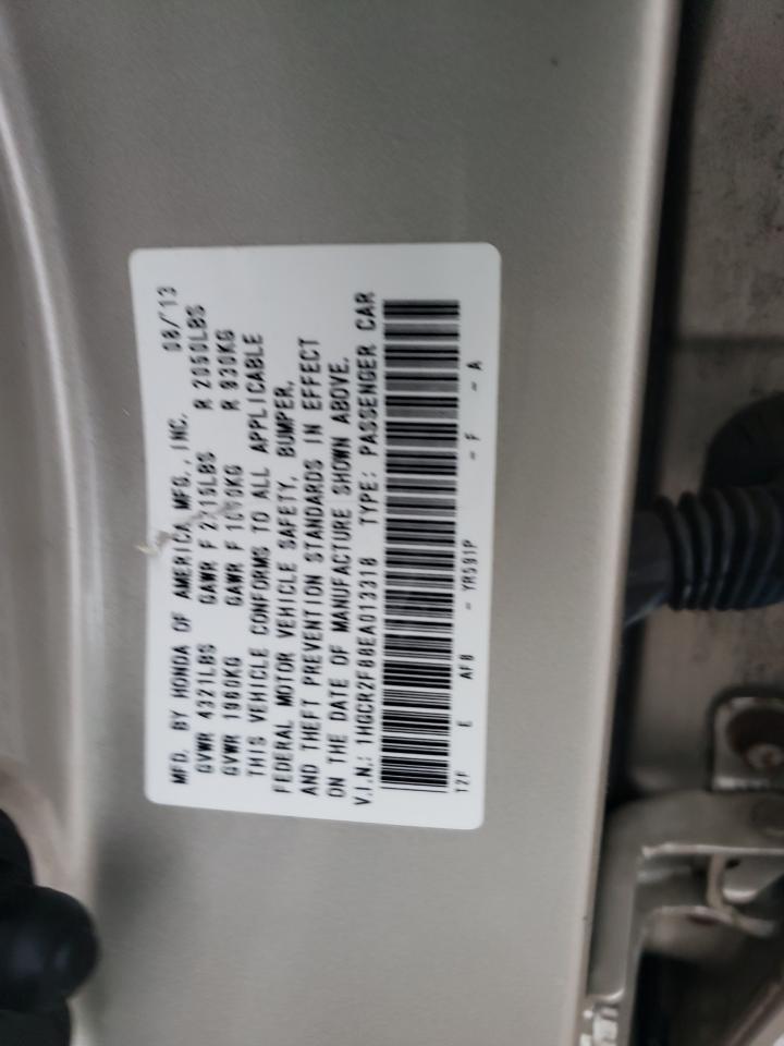 2014 HONDA ACCORD