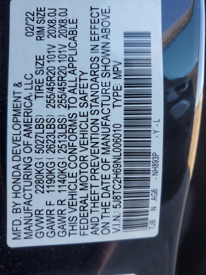 2022 ACURA RDX