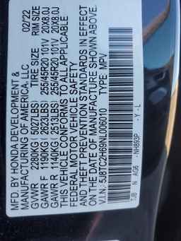 2022 ACURA RDX
