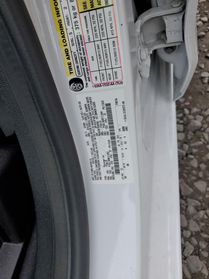 2012 FORD Fiesta