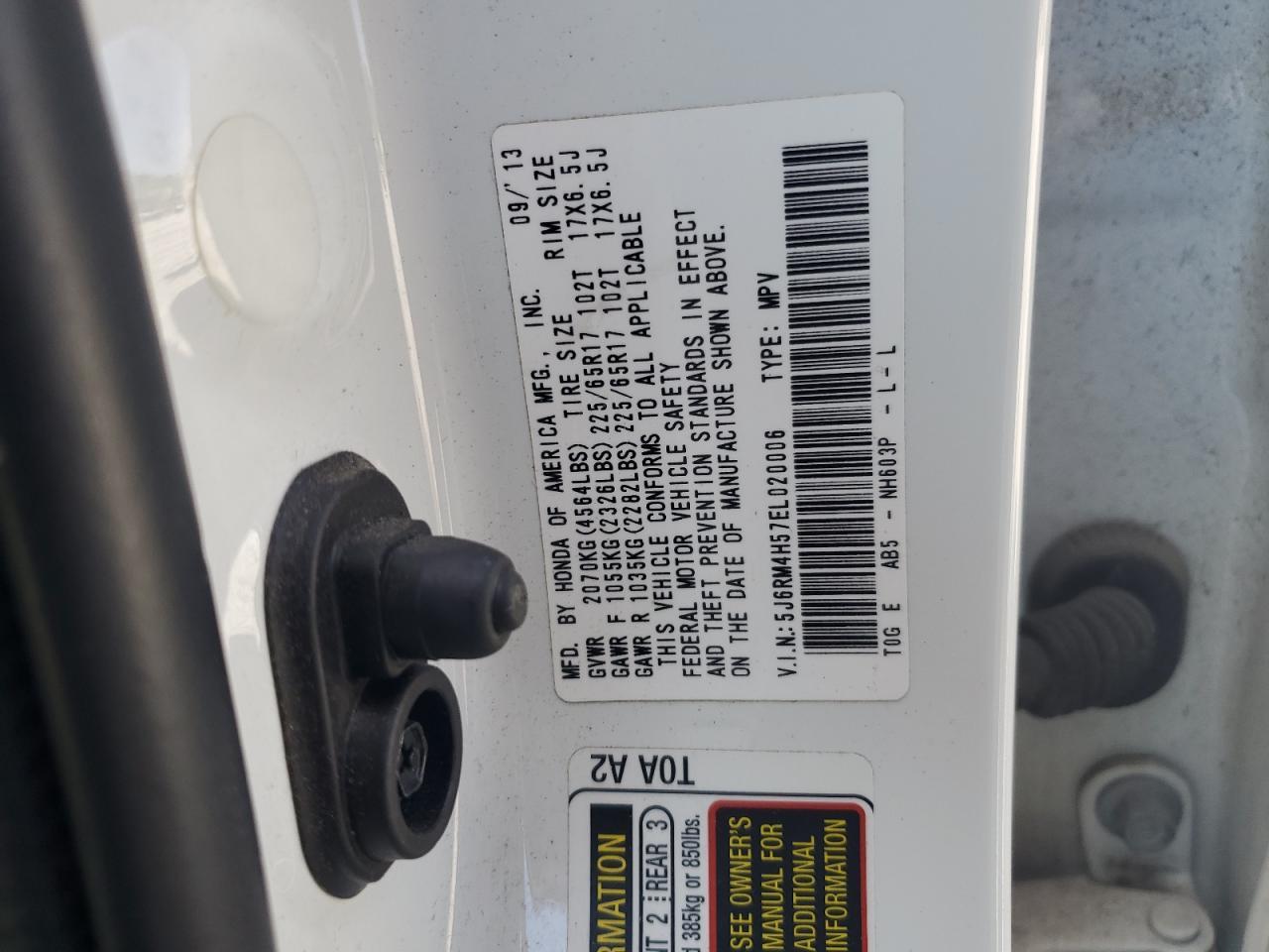 2014 HONDA CR-V