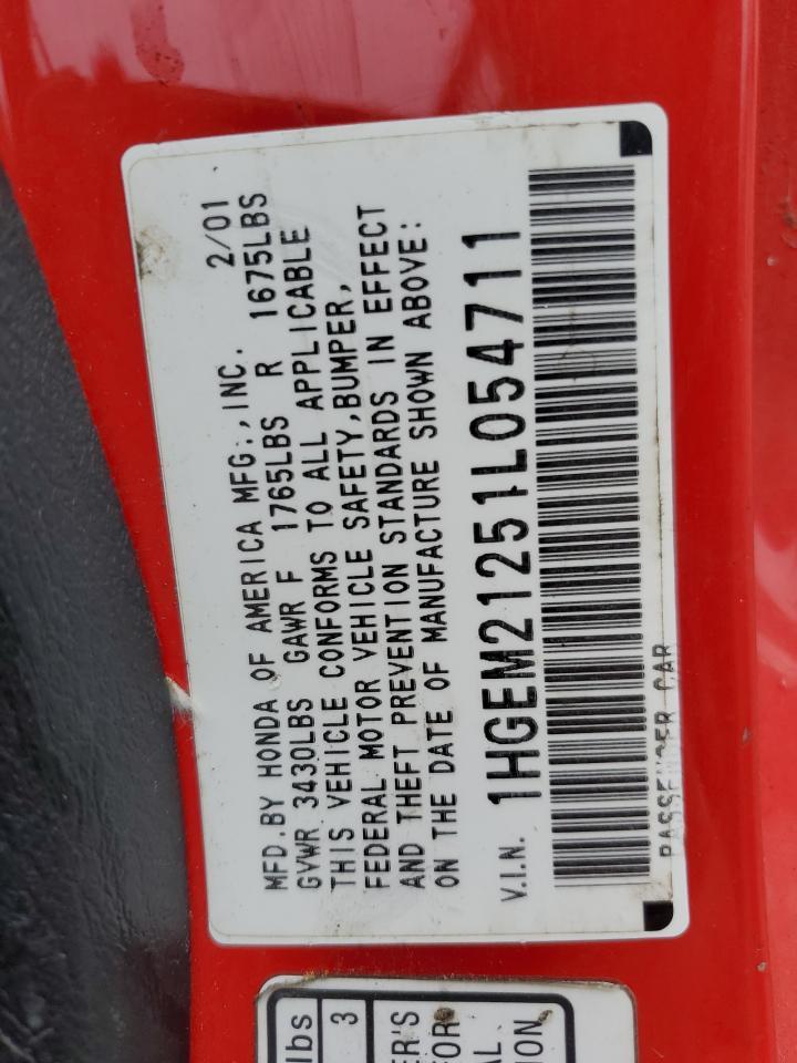 2001 HONDA CIVIC