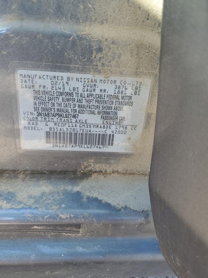 2019 NISSAN SENTRA