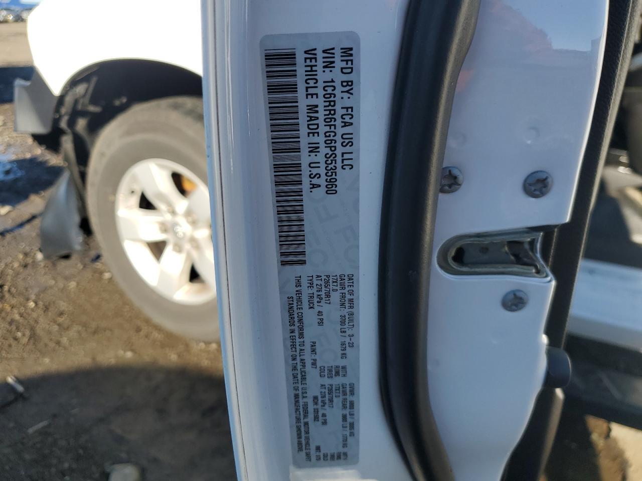2023 RAM 1500