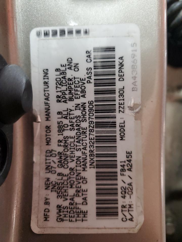 2008 TOYOTA COROLLA