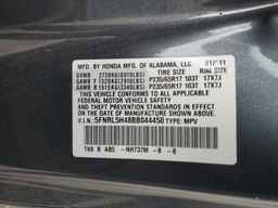 2011 HONDA ODYSSEY