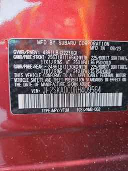 2024 SUBARU FORESTER