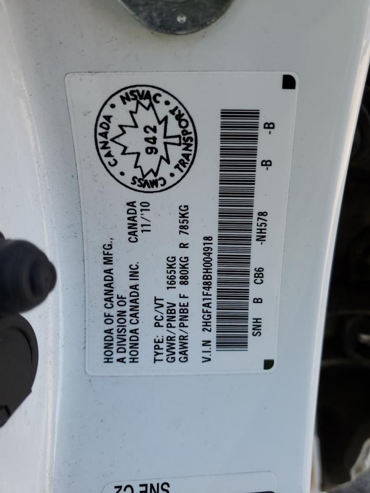 2011 HONDA CIVIC