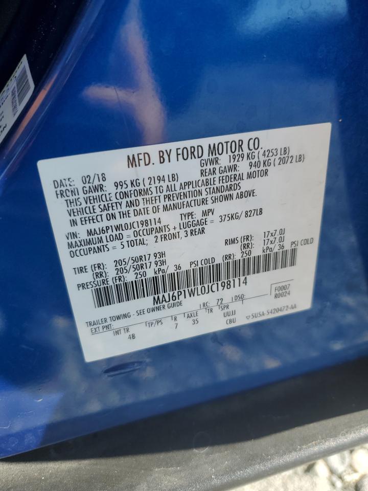 2018 FORD EcoSport