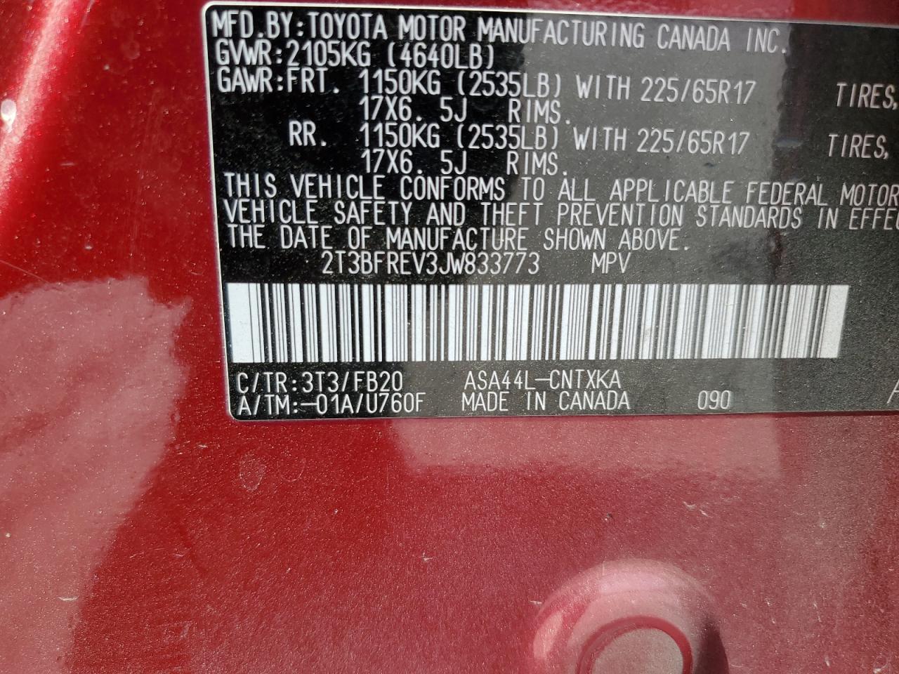 2018 TOYOTA RAV4