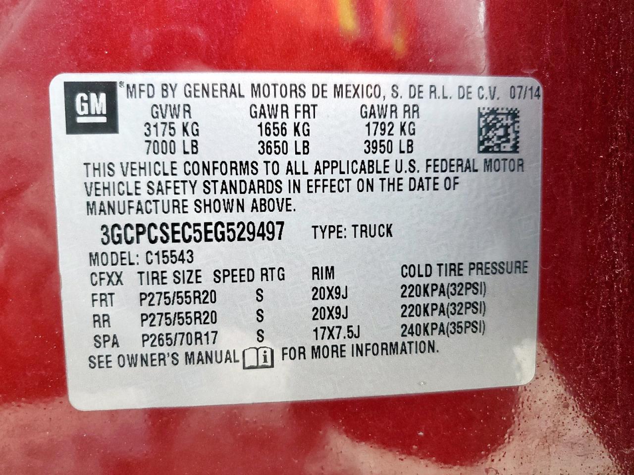2014 CHEVROLET Silverado