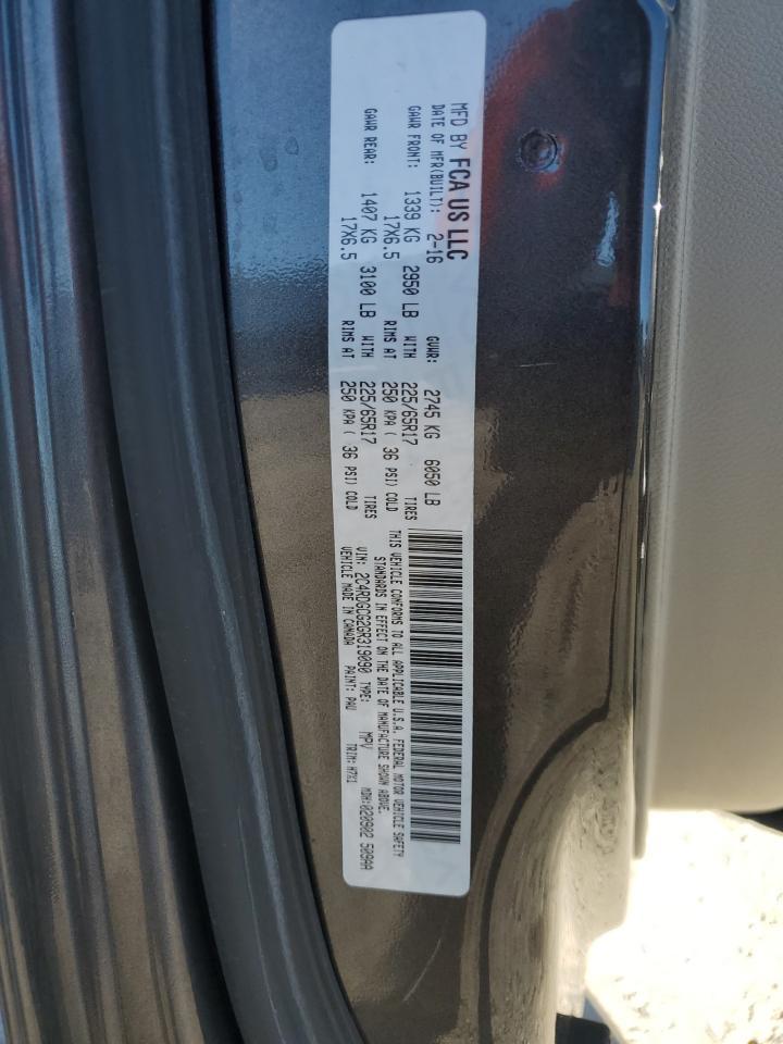 2016 DODGE GRAND CARAVAN
