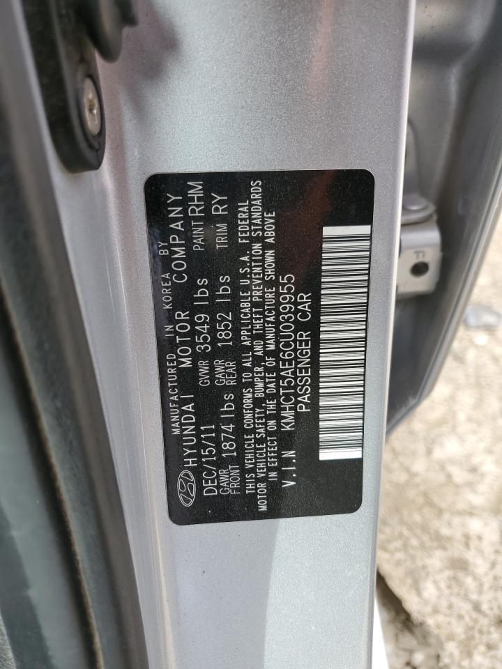 2012 HYUNDAI ACCENT