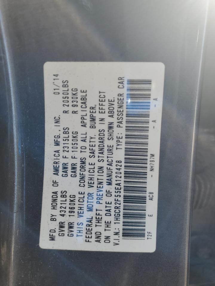 2014 HONDA ACCORD