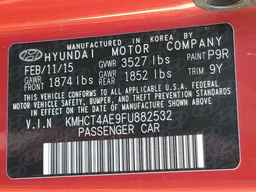 2015 HYUNDAI ACCENT