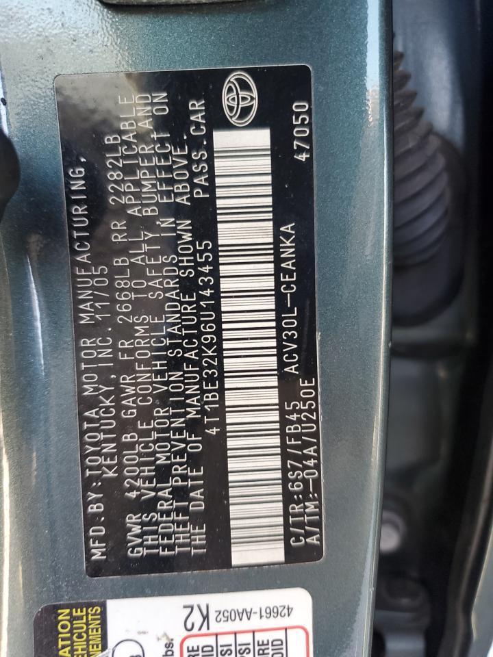 2006 TOYOTA CAMRY