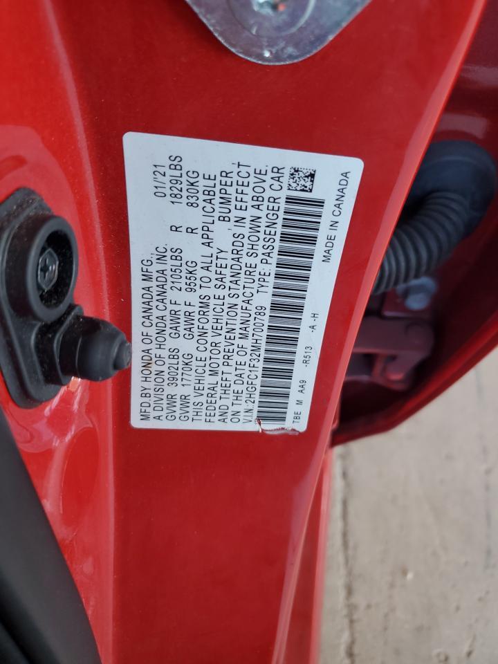 2021 HONDA CIVIC