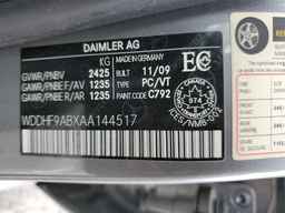 2010 MERCEDES-BENZ E-Class