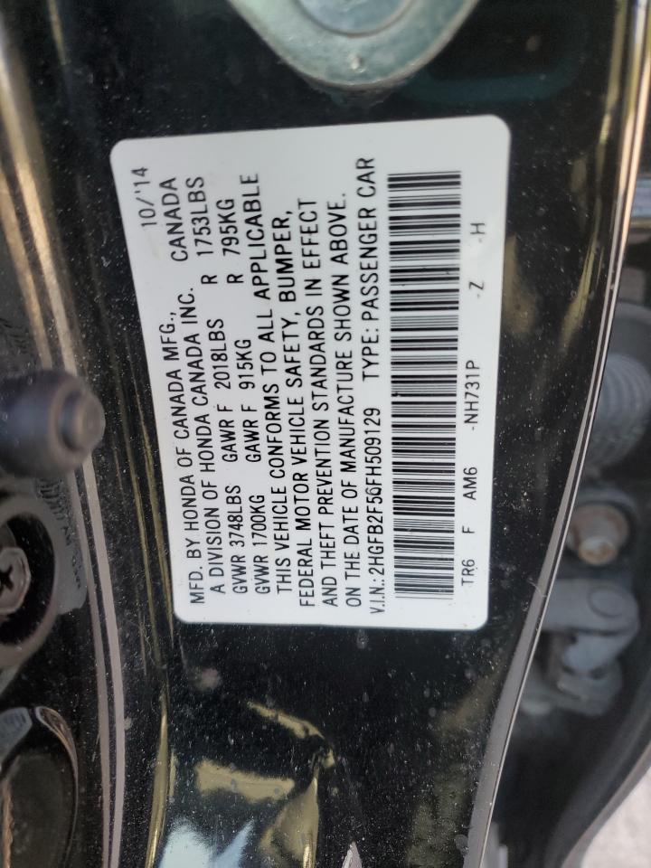 2015 HONDA CIVIC