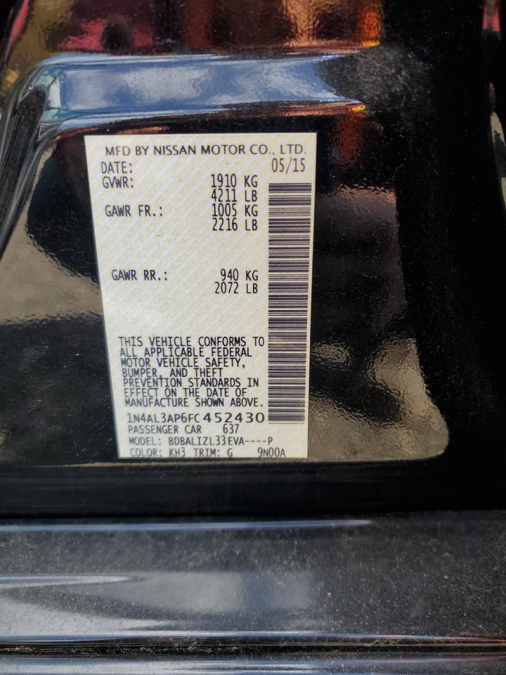 2015 NISSAN ALTIMA