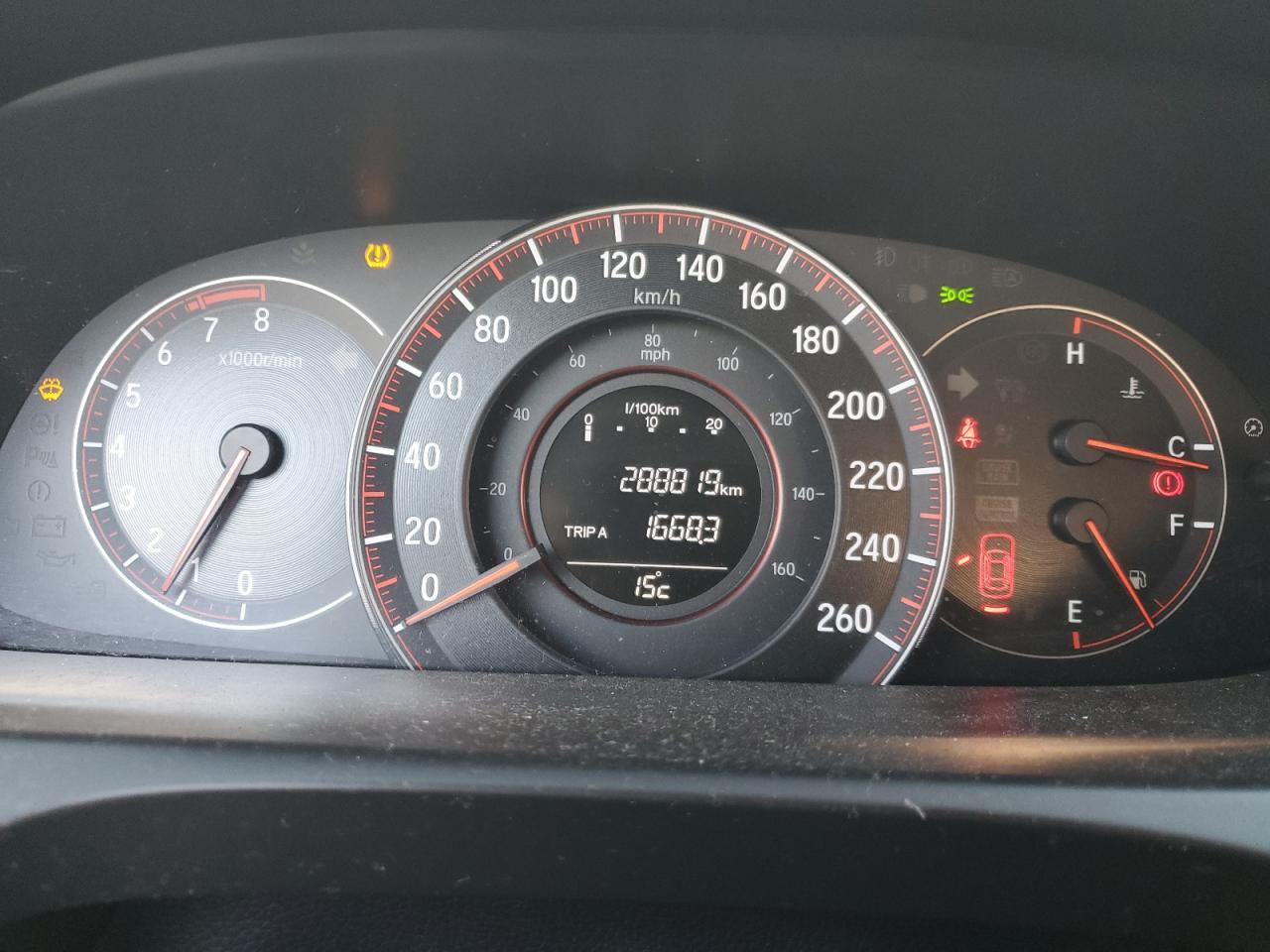 2016 HONDA ACCORD