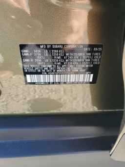 2025 SUBARU Outback