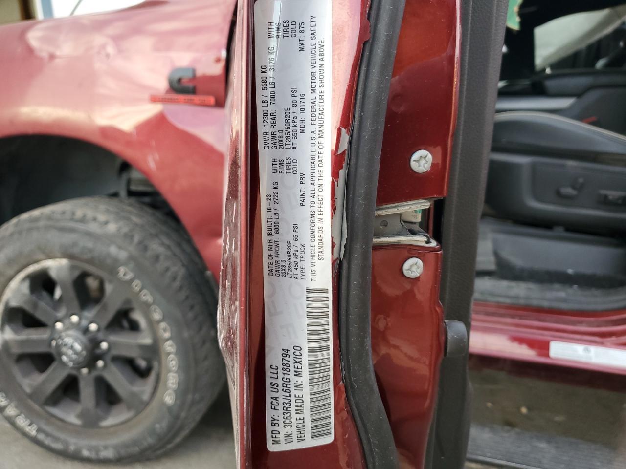 2024 RAM 3500