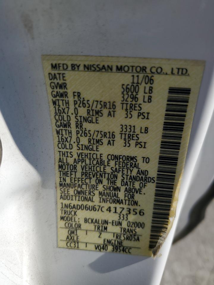 2007 NISSAN Frontier