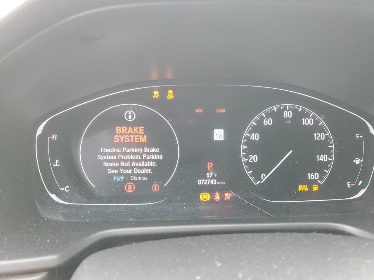 2019 HONDA ACCORD